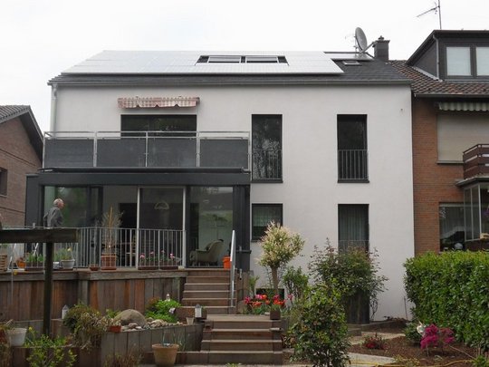 Sanierung zum Passivhaus in Bonn-Lessenich / Quelle: Künzel